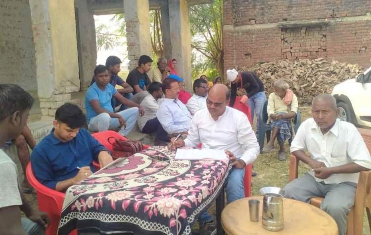 बैजनाथ बिगहा गांव में लगाया गया नि:शुल्क स्वास्थ्य जांच कैंप