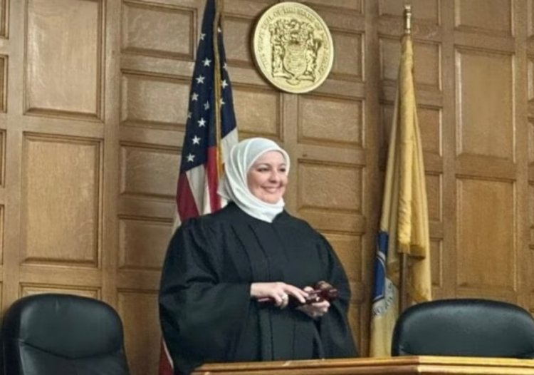 Headscarf wearing Nadia Kahf becomes first-lady judge in New Jersey US