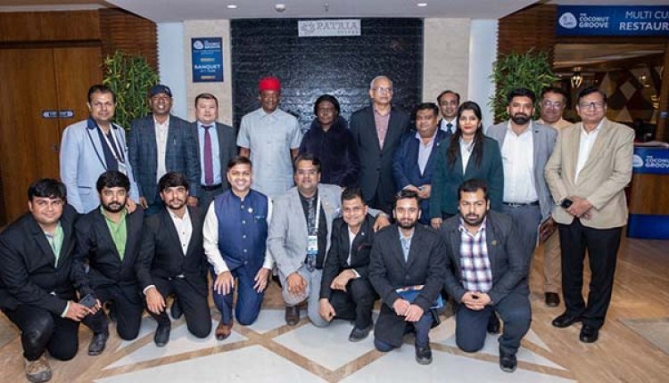 Rajkot Business Meet held during GPBS 2024 to explore trade & investment opportunities Global Trade & Technology Council (India) participated in the Global Patidar Business Summit 2024 held at Rajkot, Gujarat,
